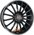 ProLine Wheels  PXW Black Rim Polished Einteilig 8.00 x 18 ET 38.00  5x112